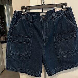 Croft & Barrow Dark Cargo Shorts for Men